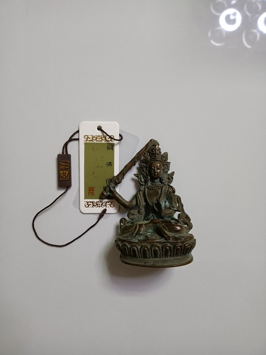 清代铜佛像，闻德评级82+。盒子币售出非假...