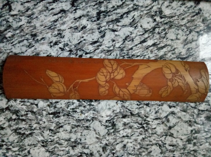 竹刻名家于雄略先生早期作品(名头网上可查)...