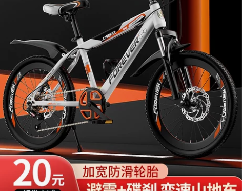 永久自行车 儿童6-18岁中大童男孩女孩1...