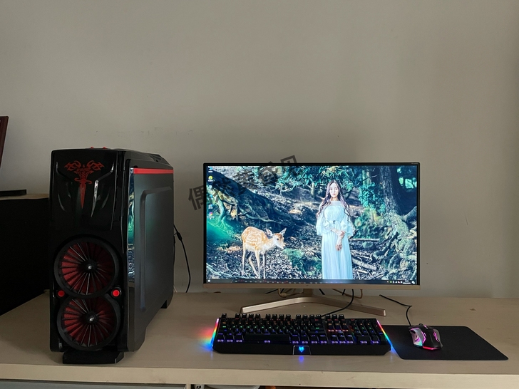 家用酷睿i7台式电脑二手主机游戏直播办公组...