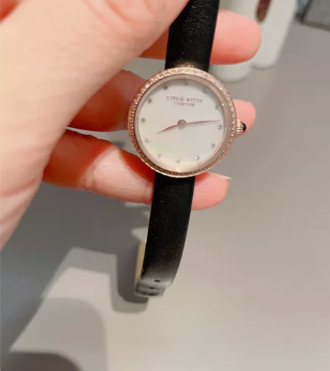 LOLA ROSE女士防水石英手表星彩母贝...