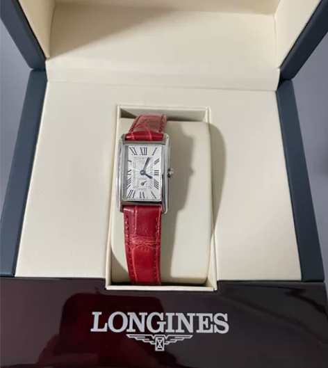 Longines浪琴 黛绰维纳系列女士石英...