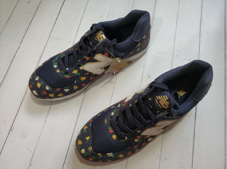 新百伦 花卉限定 43码