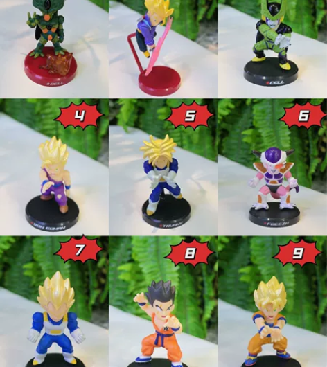 正版 万代 七龙珠 悟空 沙鲁 贝吉塔 特...