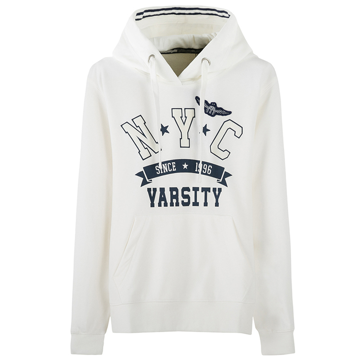 森马连帽卫衣2016秋装新款女士休闲显瘦字...