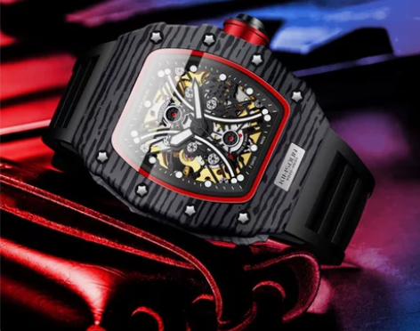 就一顿啤酒钱,理查德个性手表酒桶形全自动机...