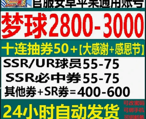 队长小翼最强十一人初始号开局号足球小将国服...