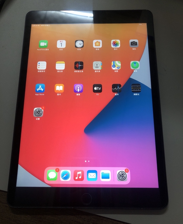 九成新 自用平板 苹果2019款iPad插...