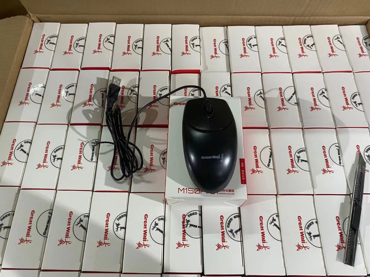 全新长城M150有线游戏鼠标，usb接口，...