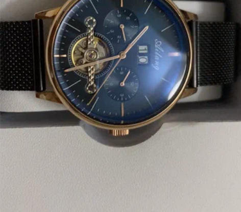 瑞士艾浪手表男士全自动机械表新款正品夜光防...