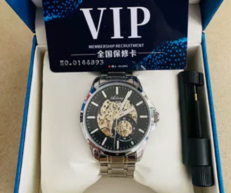 正品手表男士全自动镂空机械表2020新款国...