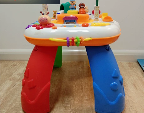 谷雨游戏桌多功能和谐号亲子互动早教益智音乐...