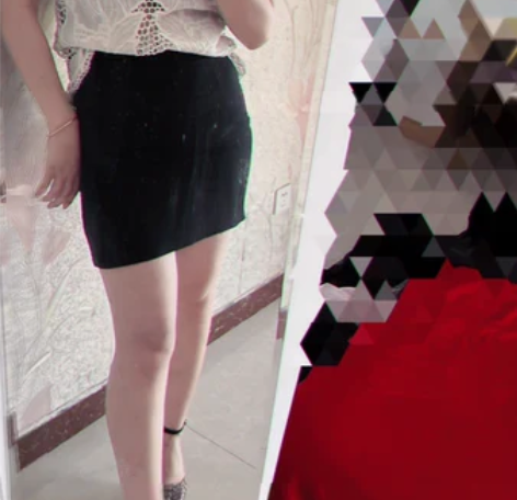 禁过水~一次没穿；上衣33包臀裙双层40元...