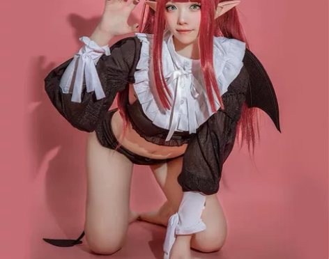 猫老师家喜多川海梦小恶魔全套,衣服加翅膀加...