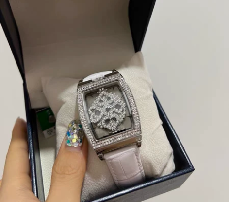 DAVENA时来运转 款满天星轻奢女士手表...