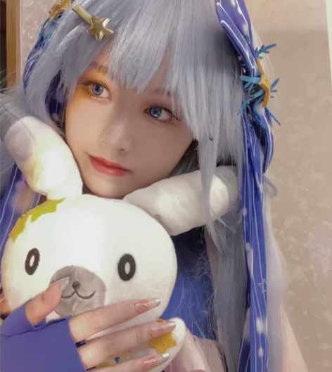 初音未来2017雪初音cos星与雪的公主雪...