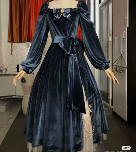 出迷踪op 蓝色丝绒 巨优雅 可以换码Xs...