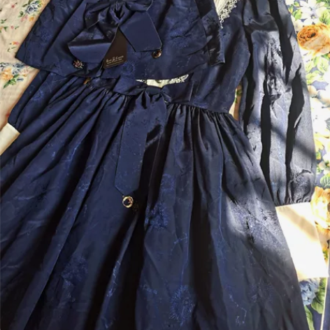 kl天文台op+斗篷+领结/大边夹两用 绀...