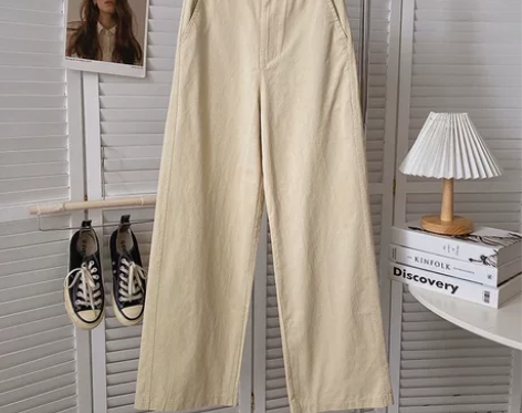 休闲裤百搭高腰显瘦vibe风运动裤潮ins...