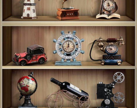 饰品装饰小摆件复古酒柜装创意家居客厅书房摆设