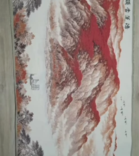 全新超低价！织锦画装饰画刺绣画 琴棋书画 ...