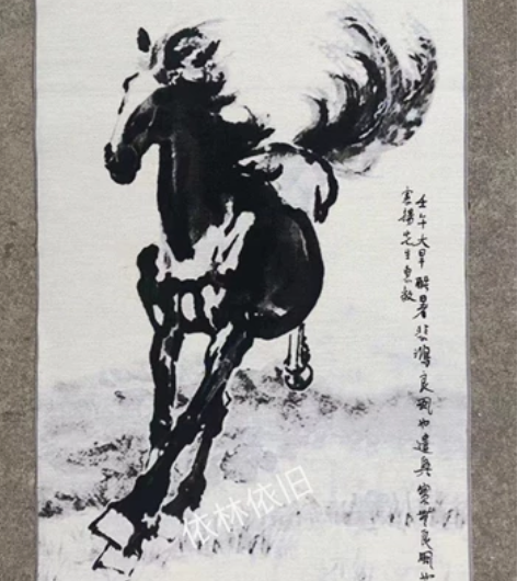 (忍痛转让)赔钱急出，高价买的马刺绣织锦画...