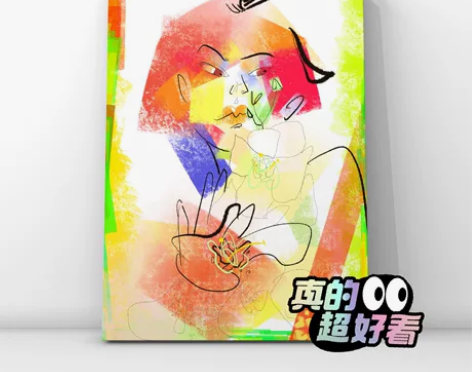 【原创真的巨好看】 艺术微喷装饰画挂画 书...