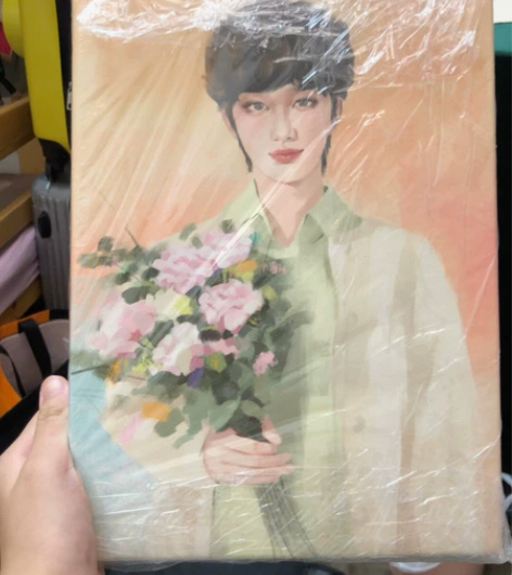 丁程鑫无框画 未拆封 保存的很好～ 爽快送...