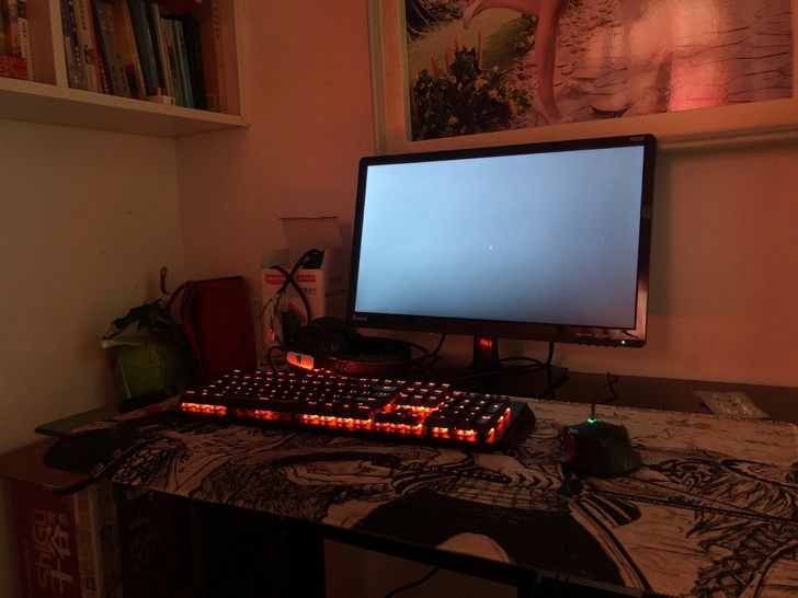 台式四核游戏电脑i3i7办公主机网吧独显组...