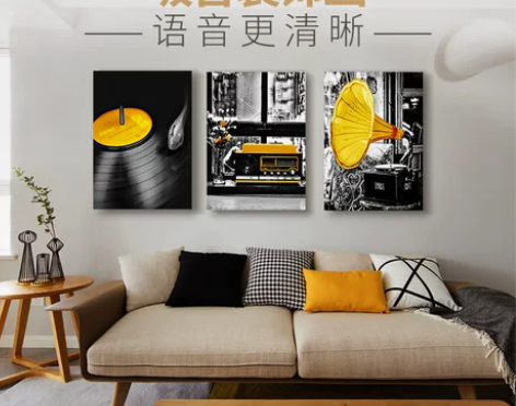 客厅装饰画 琴房吸音板墙面装饰板 现代简约...