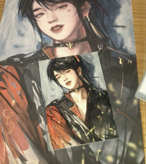 贺峻霖挂画无框画 刘耀文never挂画无框...