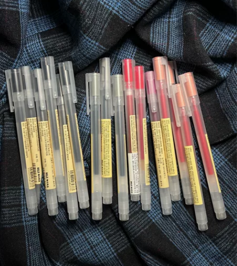 #MUJI/无印良品 #中性笔 #手写笔 ...