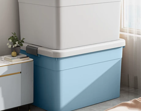 星优加厚特大号收纳箱家用塑料箱子整理衣服衣...