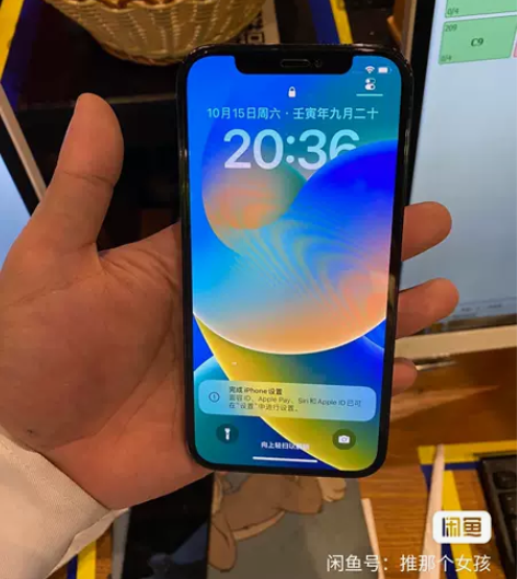 苹果12pro，国行双卡128g， 无面容...