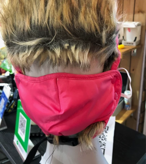 *加厚雷锋帽，口罩可拆卸，口罩也可单独使用...