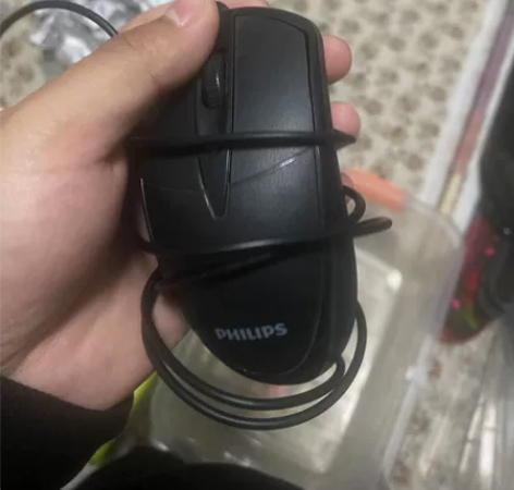 飞利浦 USB有线鼠标手提台式电脑华硕戴尔...