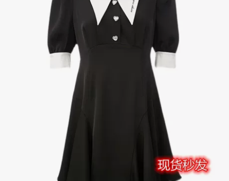转卖全新包邮连衣裙夏黑色Vero Moda...