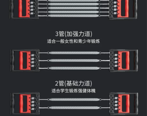 拉力器 拉力器扩胸器扩胸男弹簧胸肌训练仰卧...