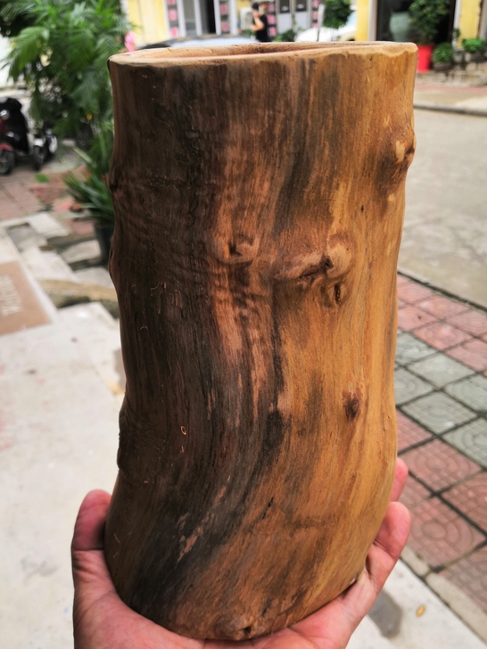 木笔筒，半成品，手工制作！整木高22公分，...