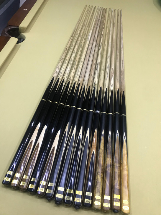 全新微瑕正品lp卓越手工台球杆斯诺克黑八小...