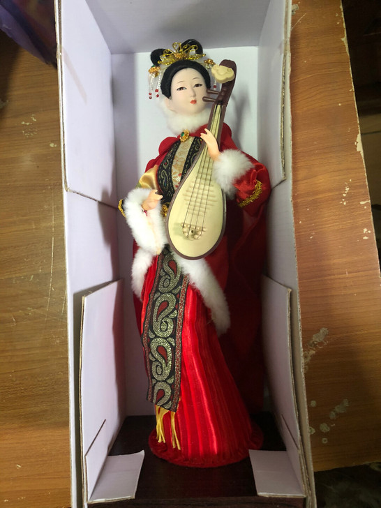 中国风四大美女工艺摆件 外观造型：人物 适...