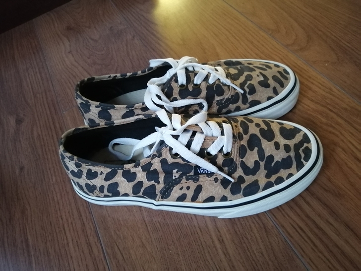 vans豹纹鞋 38码