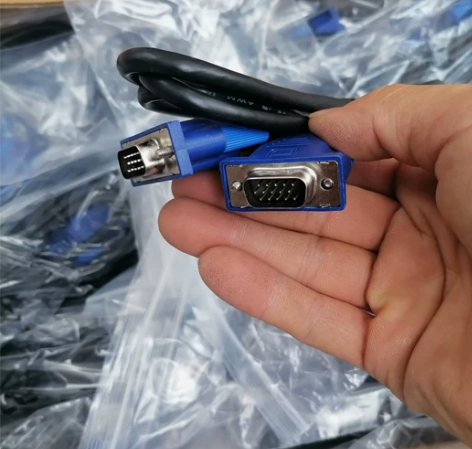 vga线3+6电脑显示器连接线高清数据线台...