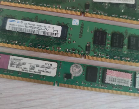 电脑拆机内存条，两个DDR2G共4G，一个...