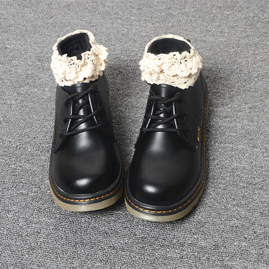 英伦风春秋新款平底马丁鞋复古大头娃娃鞋日系...