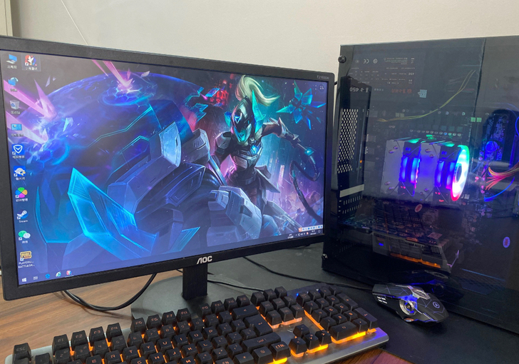 网吧倒闭电竞吃鸡电脑游戏网吧高配家用办公组...