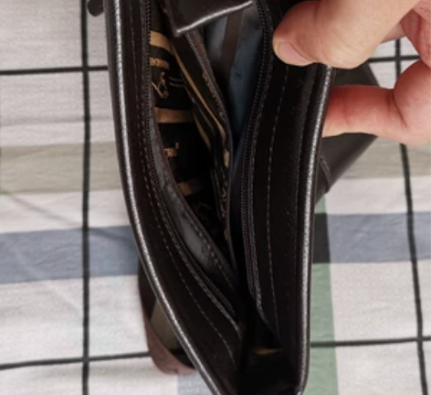 男士单肩皮包，全新 感兴趣的话点“我想要”...