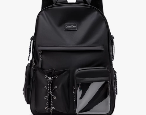 Colins Keirs双肩包男大容量休闲...