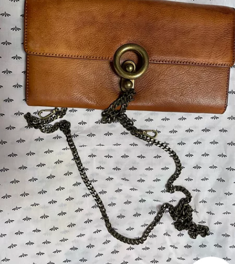 法式真皮手拿包女士新款长款锁扣零钱包大容量...