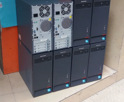 全套原装联想台式电脑i3i5i7公司办公家...
